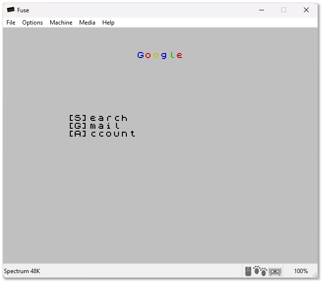 Old Computer Challenge - Modern web for the ZX Spectrum - 0x00