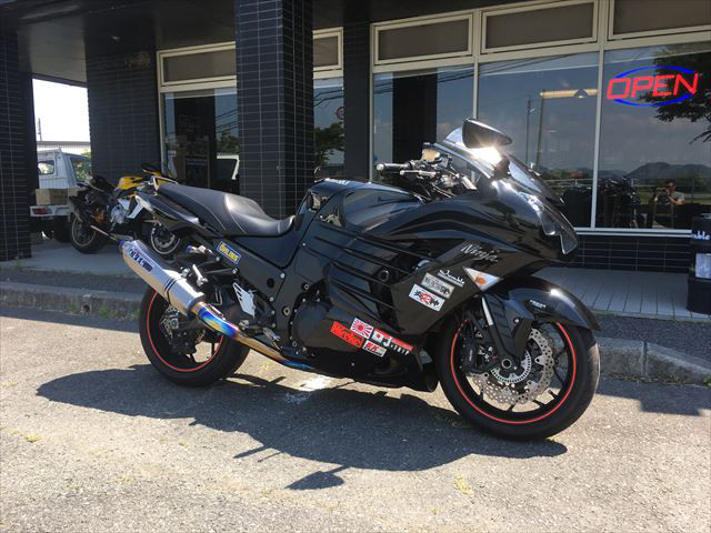 カワサキ ZX-14R(2014）ECUチューニング(ECU書き換え）＆セッティング