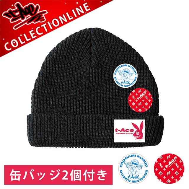 ニットキャップ(缶バッチ2個付き)｜t-Ace Official Homepage