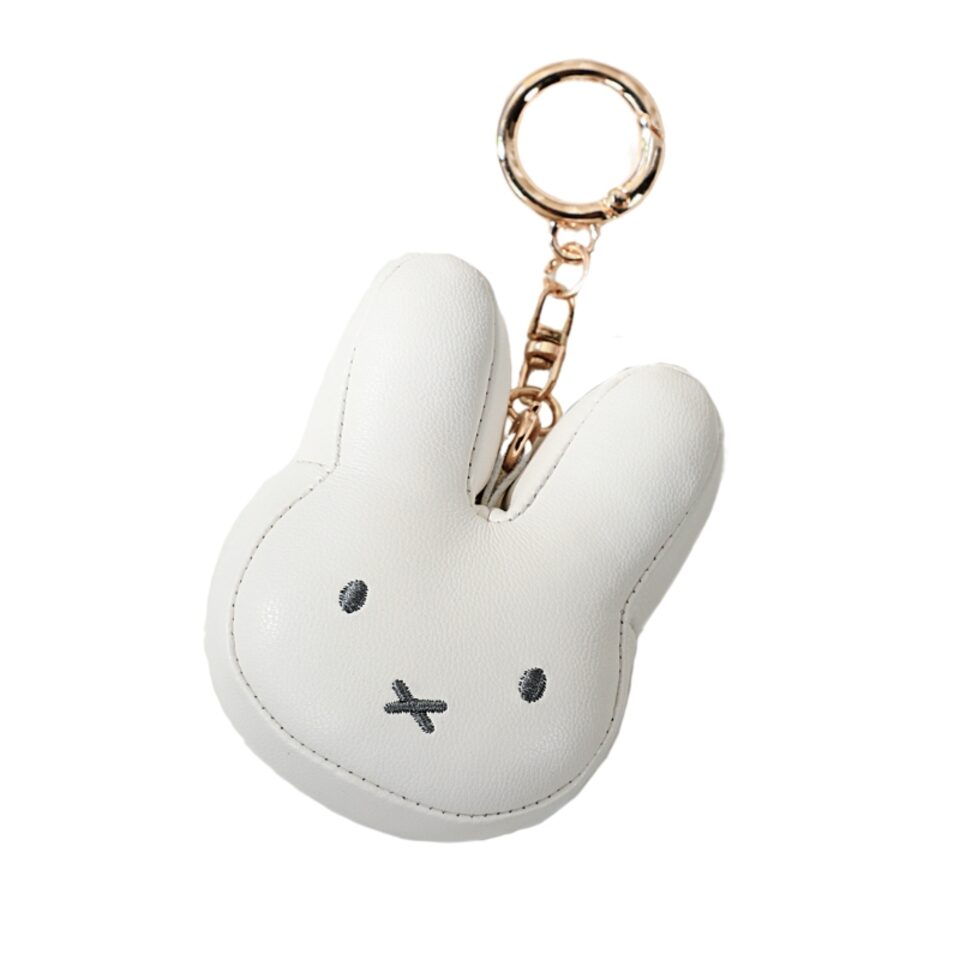 VIPO x Miffy 2D PU Keychain - White | Takashimaya