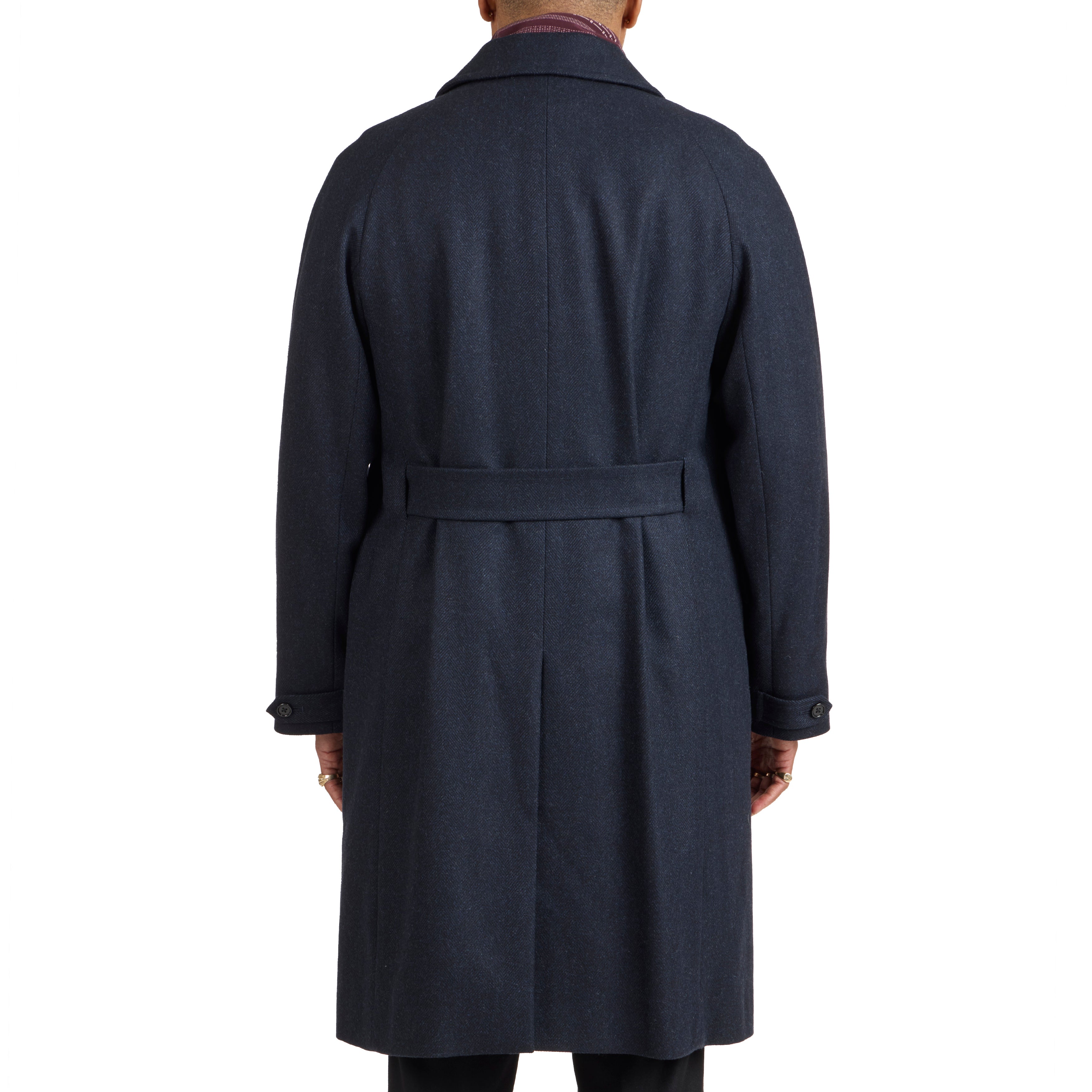 Wool Herringbone Hokkaido Coat - The Armoury