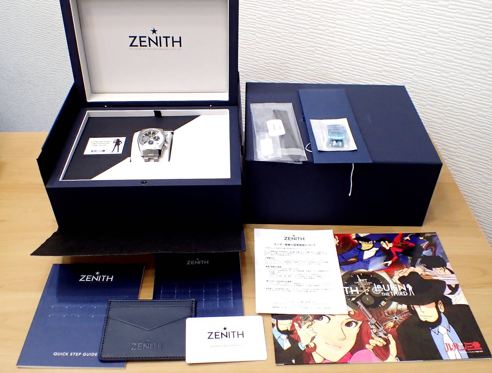 未使用品【ZENITH】ゼニス クロノマスター リバイバル A384 ルパン三世