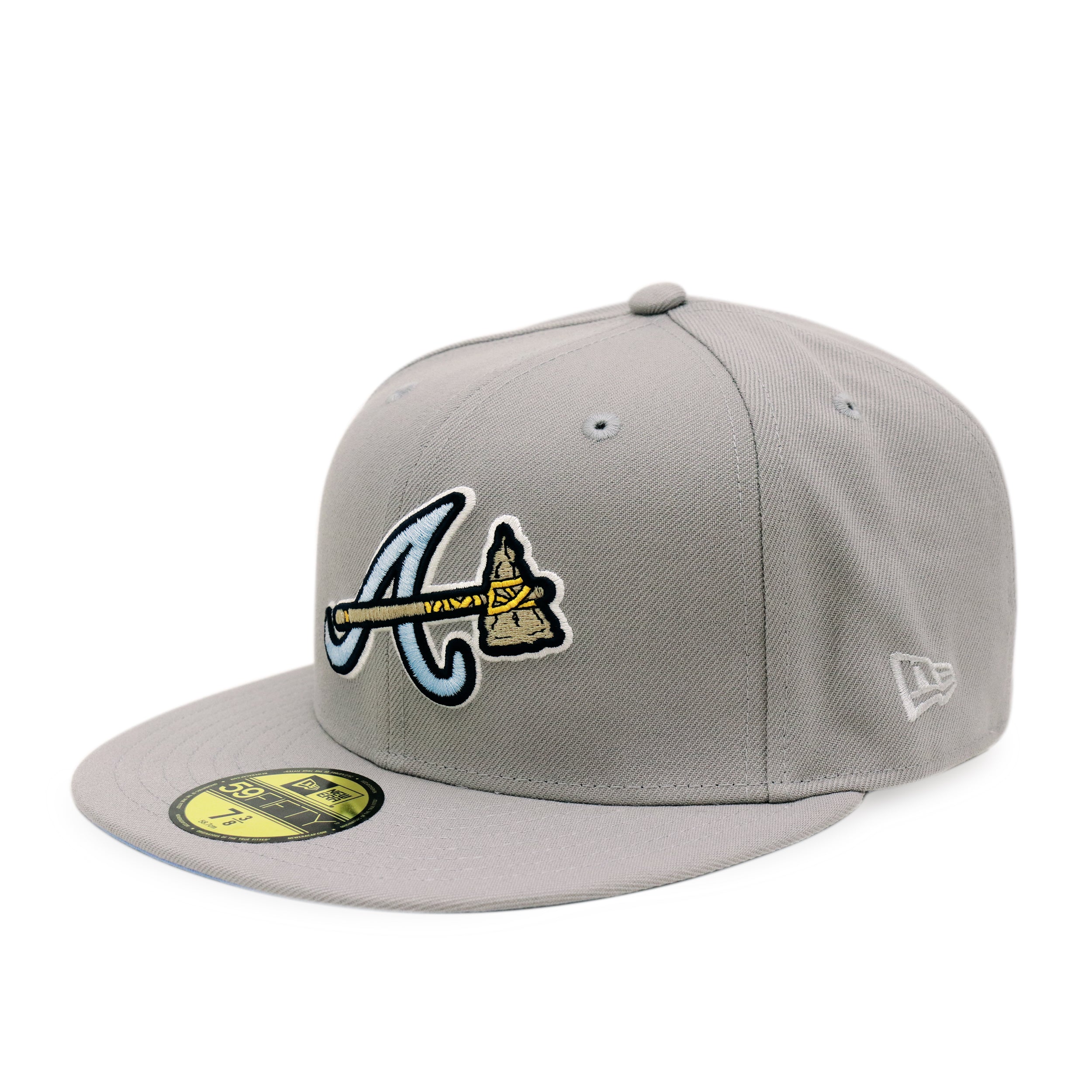 THE CAP 59FIFTY SPACESHIP アトランタ・ブレーブス グレー