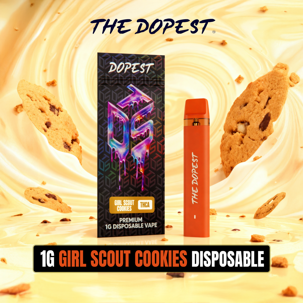 THCA Girl Scout Cookies Disposable Vape Pen | The Dopest