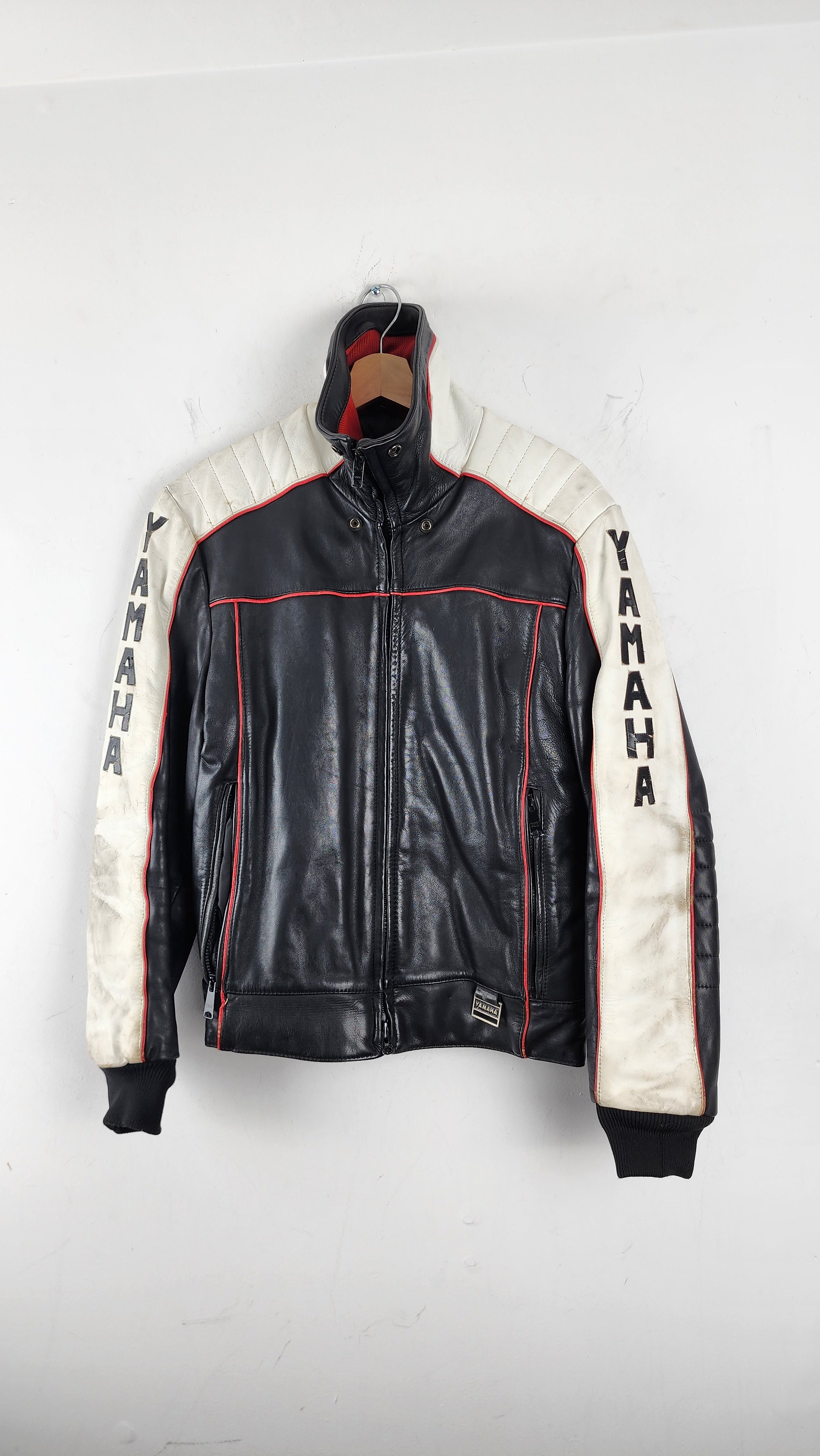 90s Yamaha Leather Jacket – The Igala NYC