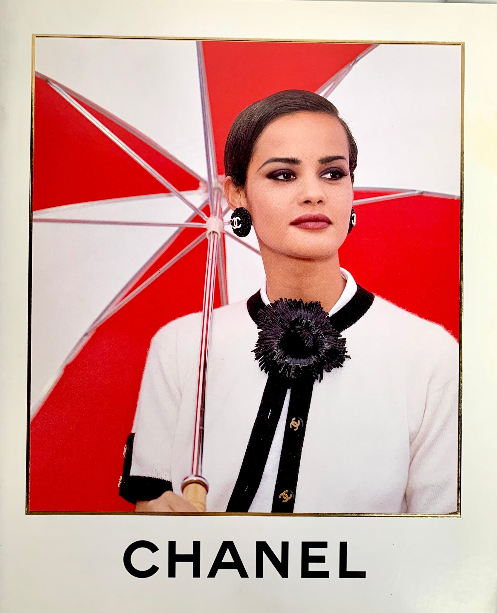 CHANEL 1992 - 1993 CRUISE CATALOGUE NADÈGE DU BOSPERTUS – The