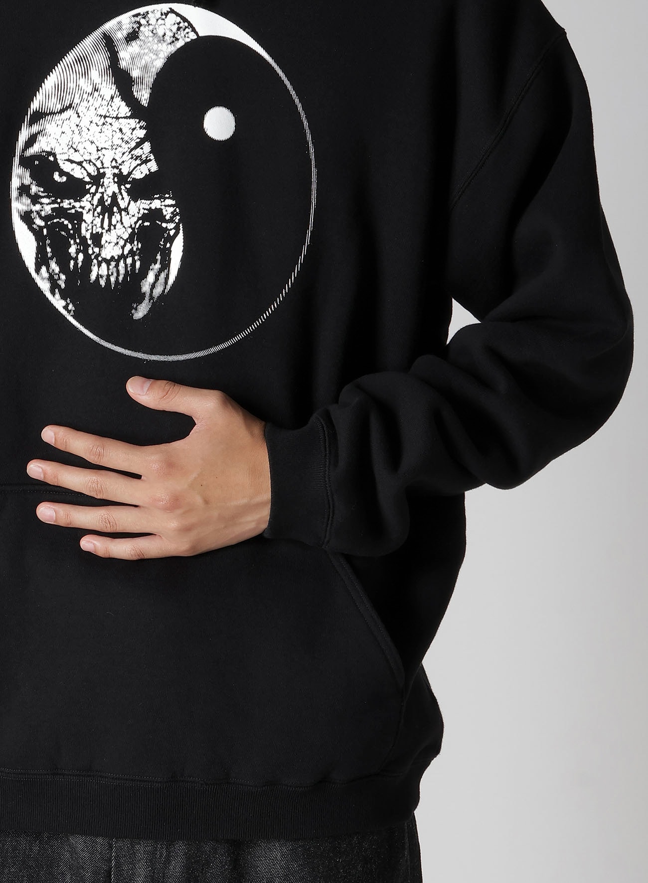 Y's for men × MASSES】 TIGHT TENSION FRENCH TERRY HOODIE(FREE SIZE