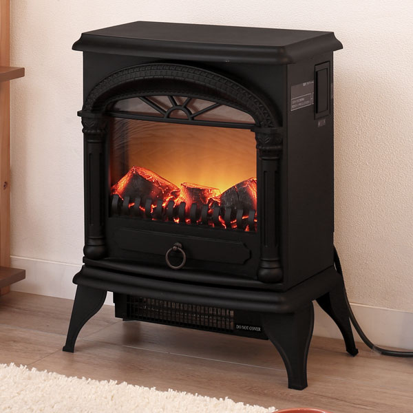 ニトリ 暖炉型ファンヒーター(BK18) 【玄関先迄納品】 〔合計金額11000