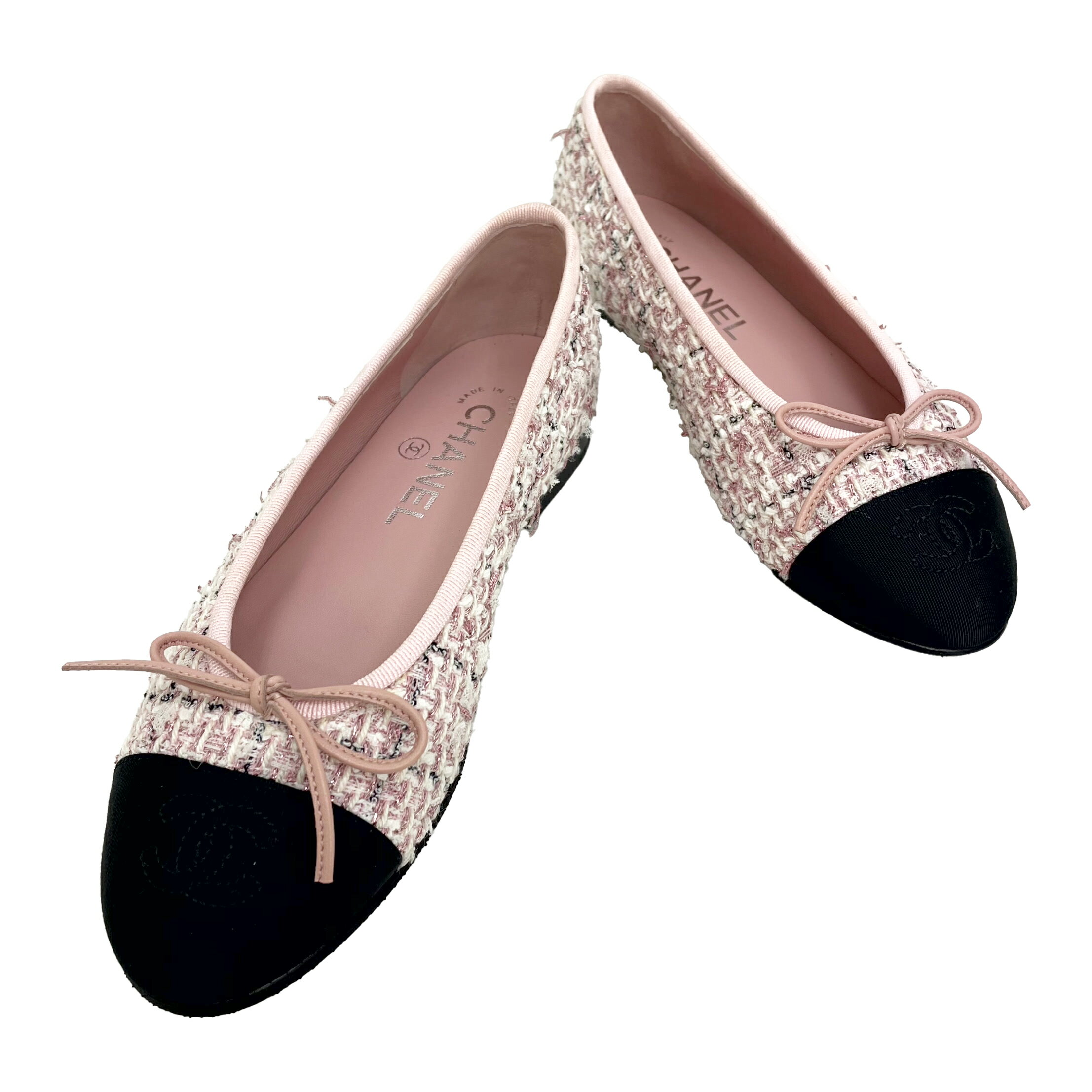 楽天市場】CHANEL ピンク（バレエシューズ｜レディース靴）：靴の通販