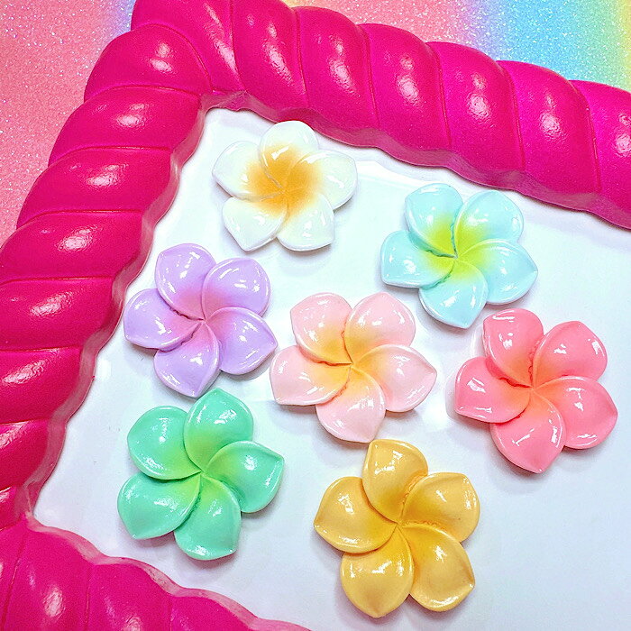 楽天市場】プルメリア デコパーツの通販