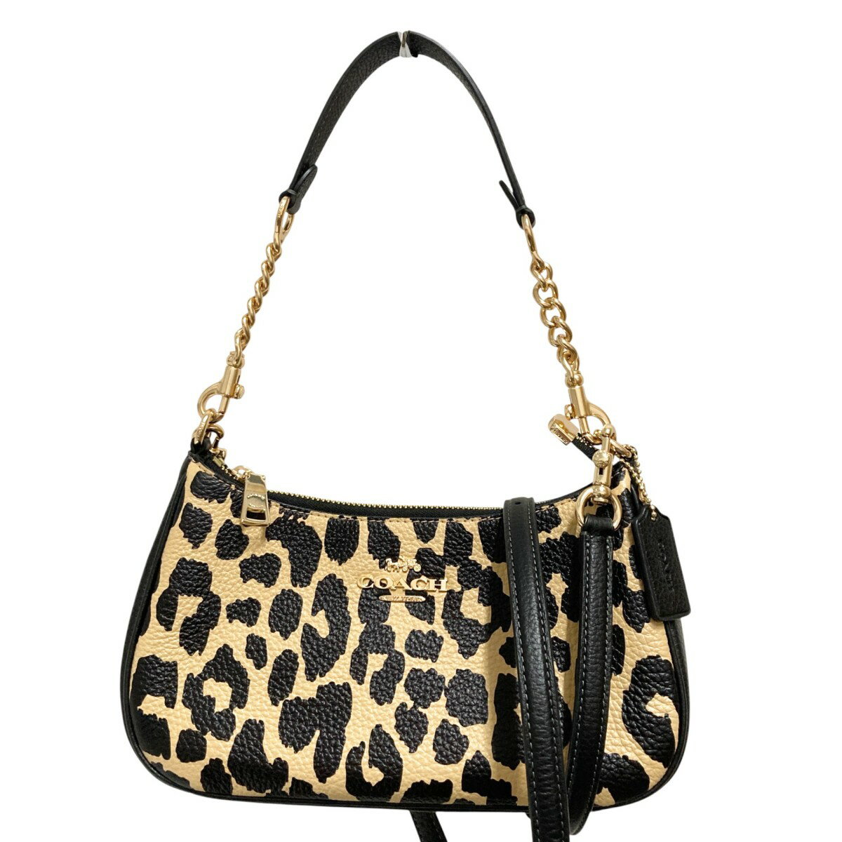 楽天市場】コーチ ショルダーバッグ レオパードの通販