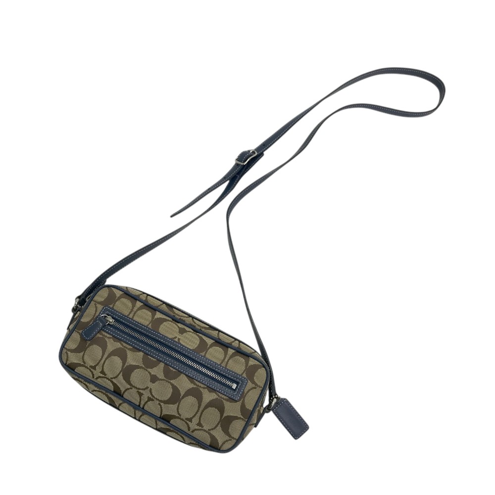 楽天市場】COACH コーチ シグネチャー（ブランドコーチ・カラーブルー