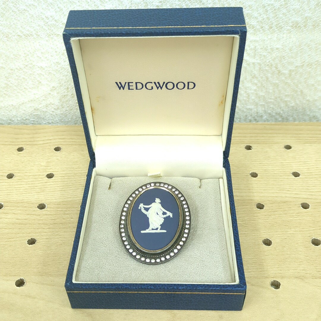 楽天市場】ウェッジウッド ジャスパー ブローチの通販