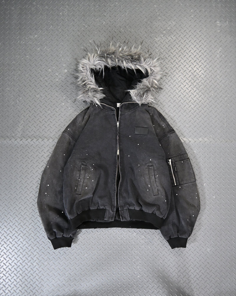 10日以内お届け】ウォッシュドファージャケット L2205