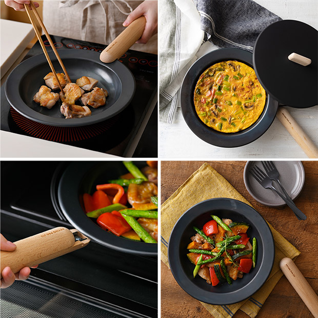 BBIQ特選ショップ | 【藤田金属】フライパンジュウ S+M ハンドル（ブナ