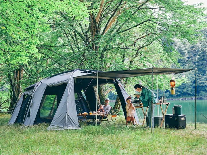 セレニティ2ルームテント(大型ファミリーテント)プレミアムセットTOKYO