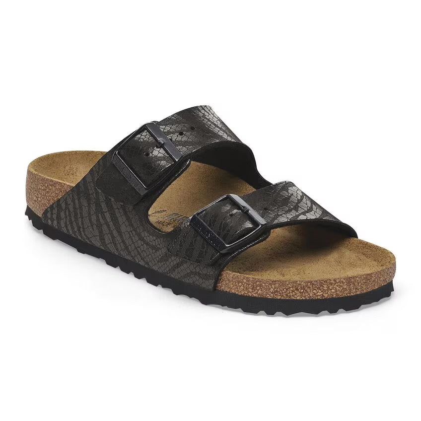 Birkenstock - Arizona Synthetics - Black Zebra – Totem Brand Co.