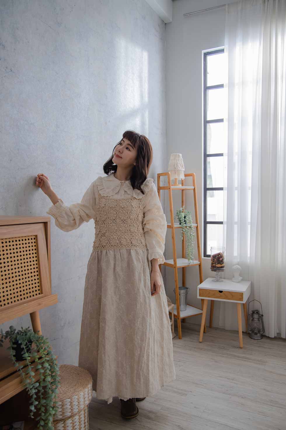 楽天市場】【完売御礼】 ワンピース かぎ針編みニット ノースリーブ