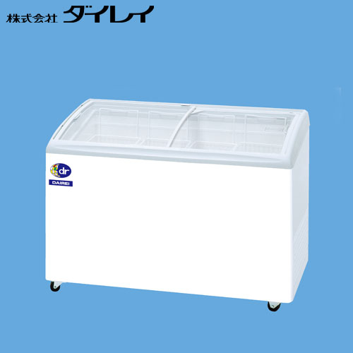 楽天市場】ダイレイ 無風冷凍ショーケース（-25℃） RIO-125e スライド