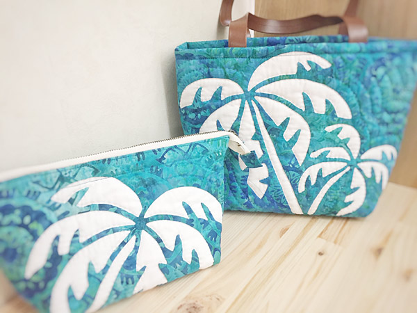 楽天市場】ハワイアン キルト キット バッグ 初心者 ハワイアンキルト