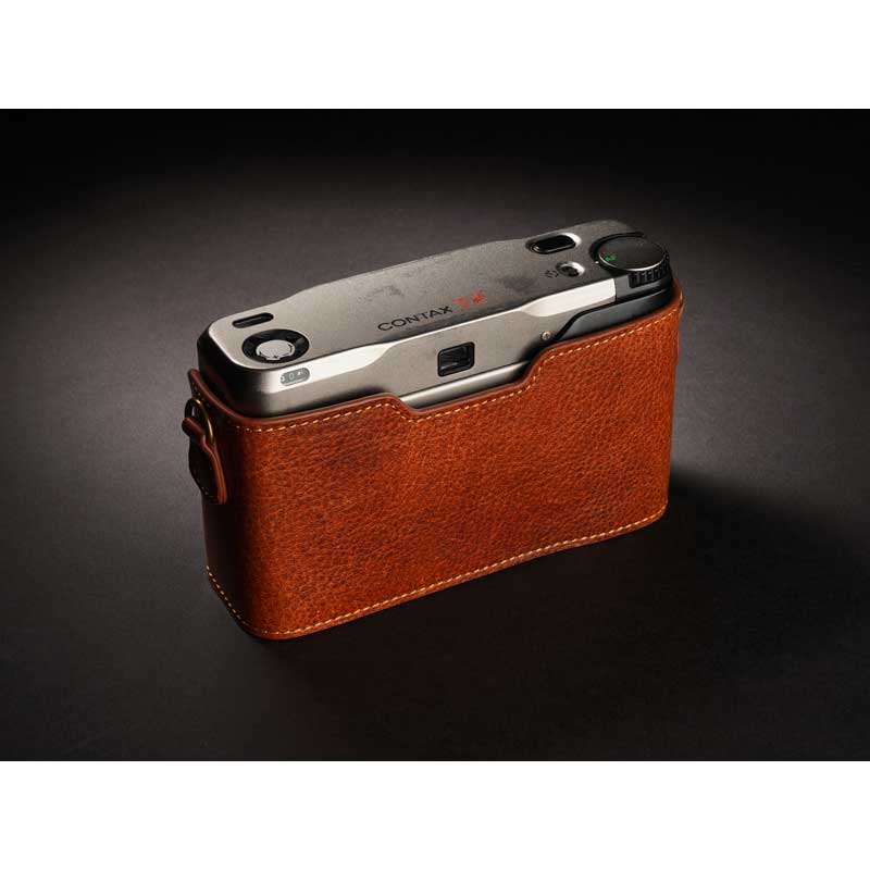 楽天市場】Contax T2 専用 レザー ケース Volcano ボルケーノ TP