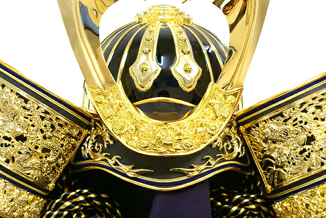 楽天市場】かぶれる兜 五月人形 久月 着用兜 飾り台付き平飾り 豪華