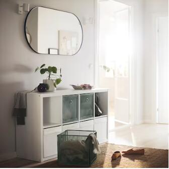 楽天市場】IKEA イケア KALLAX カラックスシェルフユニット, ホワイト