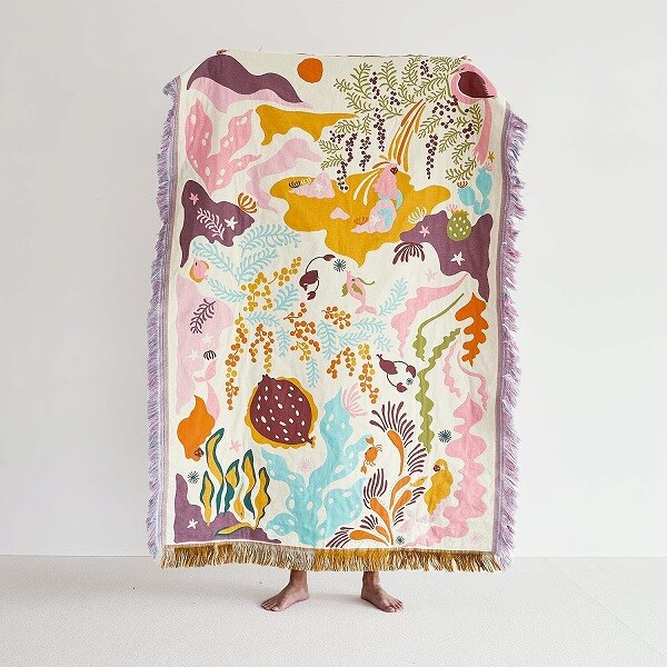 楽天市場】ブランケット ひざ掛け 137x198cm 日本製 オールシーズン