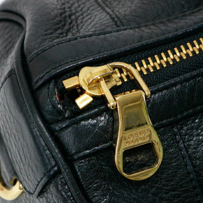 楽天市場】ロエベ LOEWE フスタ 25 レザー アナグラム ハンドバッグ