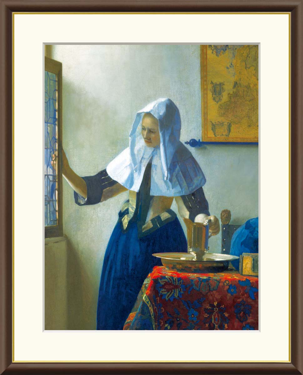 楽天市場】【スーパーSALE10％OFF】10年保証 名画 油絵 水差しを持つ女