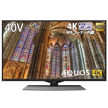楽天市場】4k チューナー 内蔵 テレビ シャープ 40vの通販