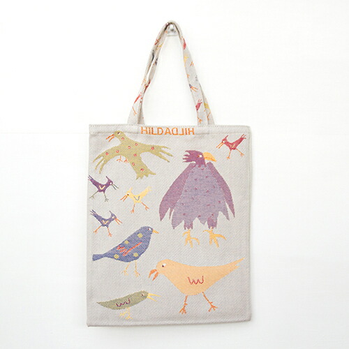 楽天市場】トートバッグ 「バード」Sサイズ【hildahilda/ヒルダヒルダ