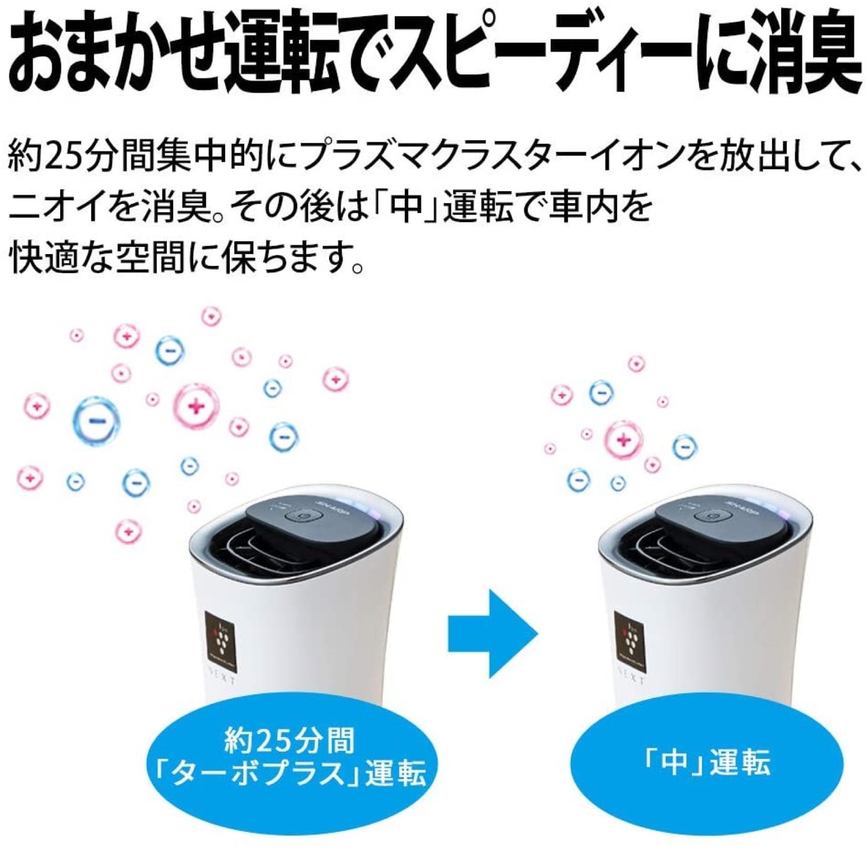 楽天市場】SHARP IG-MX15 プラズマクラスター イオン発生機 NEXT 50000