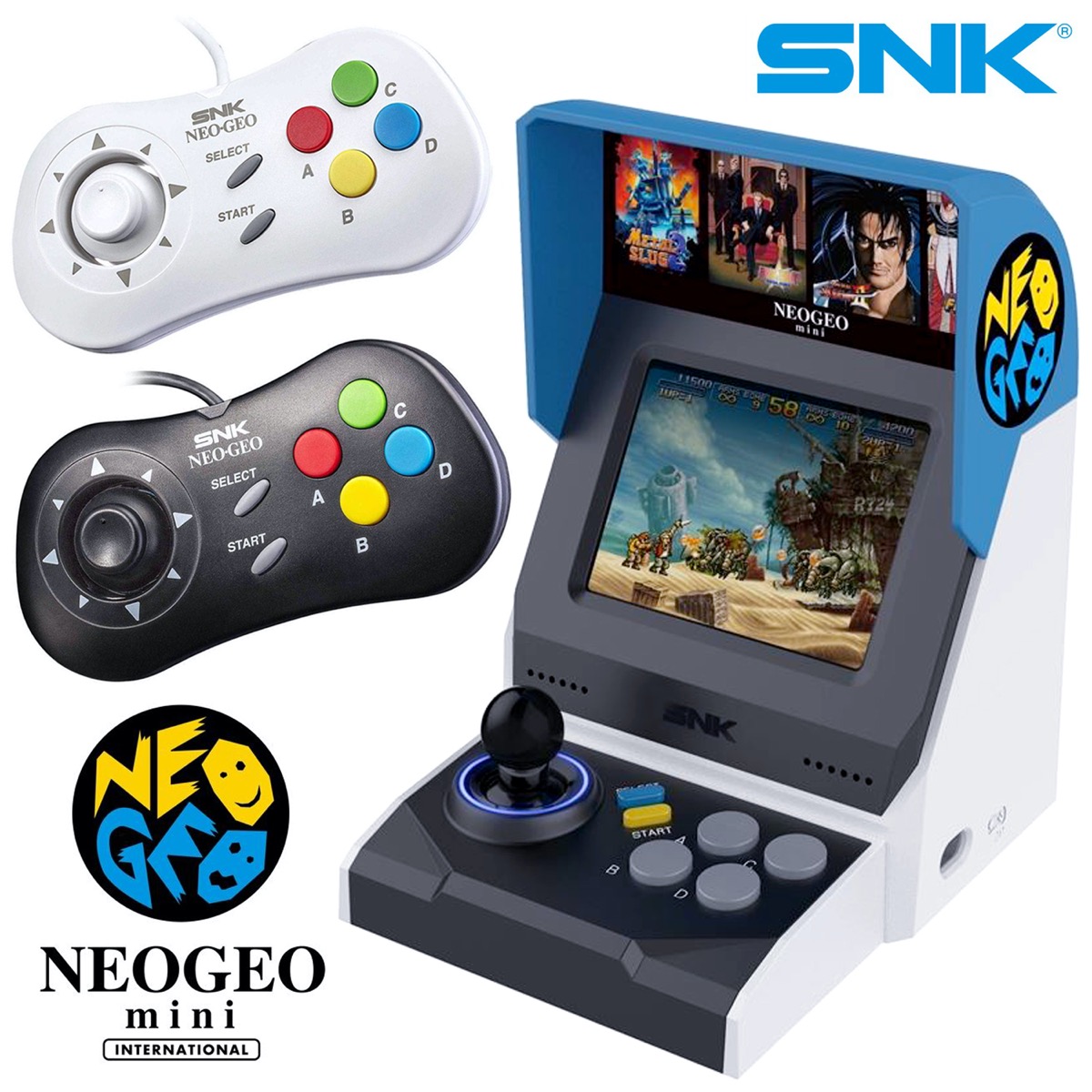 楽天市場】NEOGEO mini International ＋ コントローラー ×2個セット