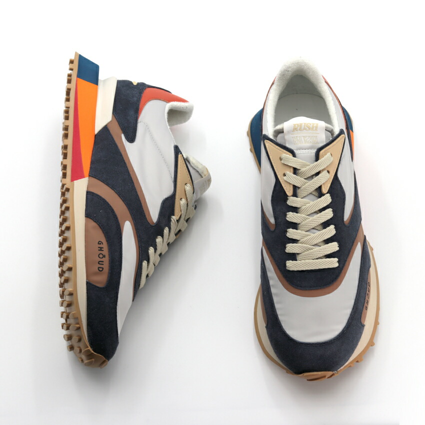 楽天市場】GHOUD ゴウド 高級レザースニーカー RUSH GROOVE 2.0 BIANCO