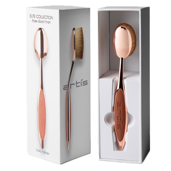 楽天市場】アーティス メイクアップブラシ エリート オーバル7 ローズ