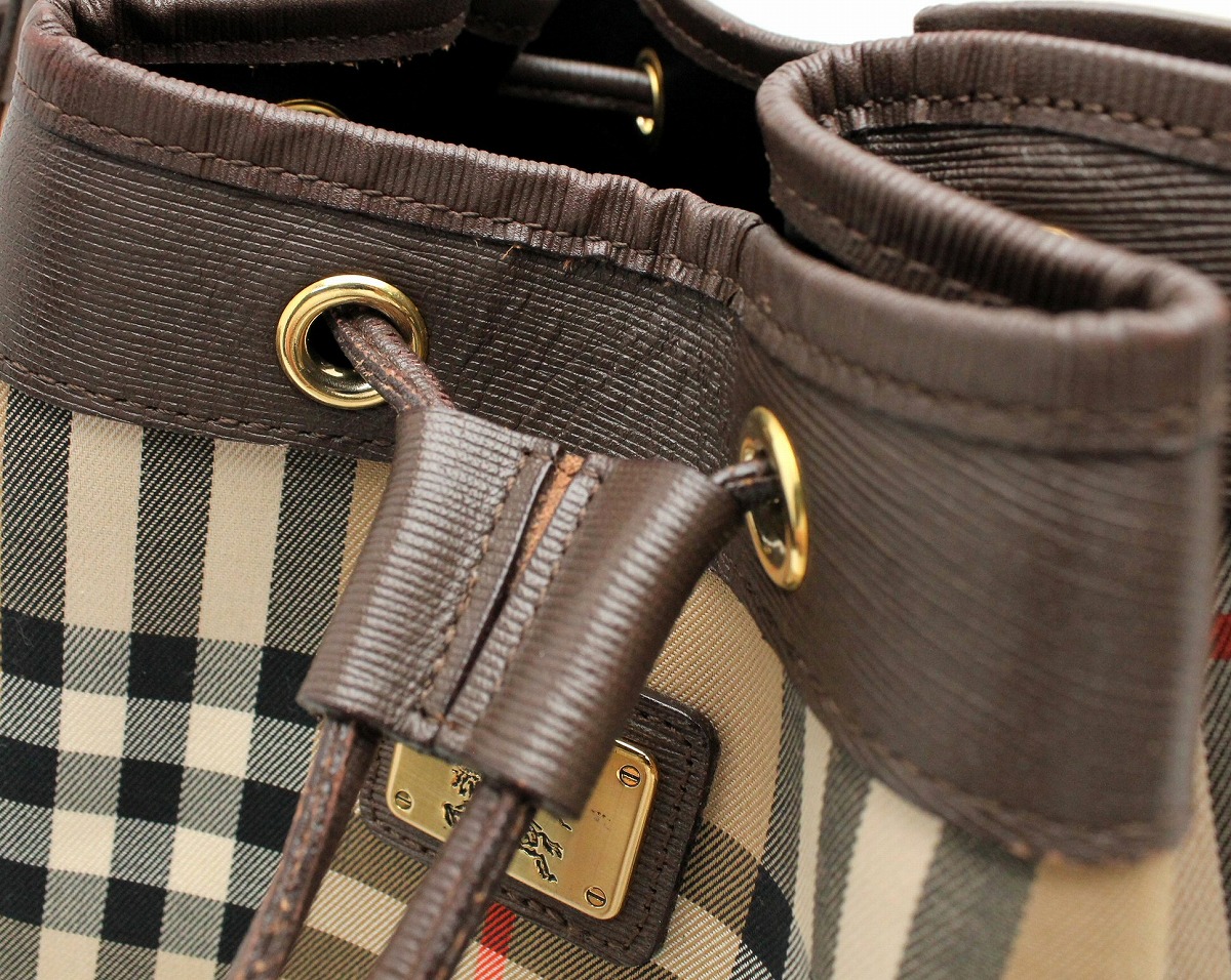 楽天市場】【バッグ】BURBERRY バーバリー ショルダーバッグ 巾着