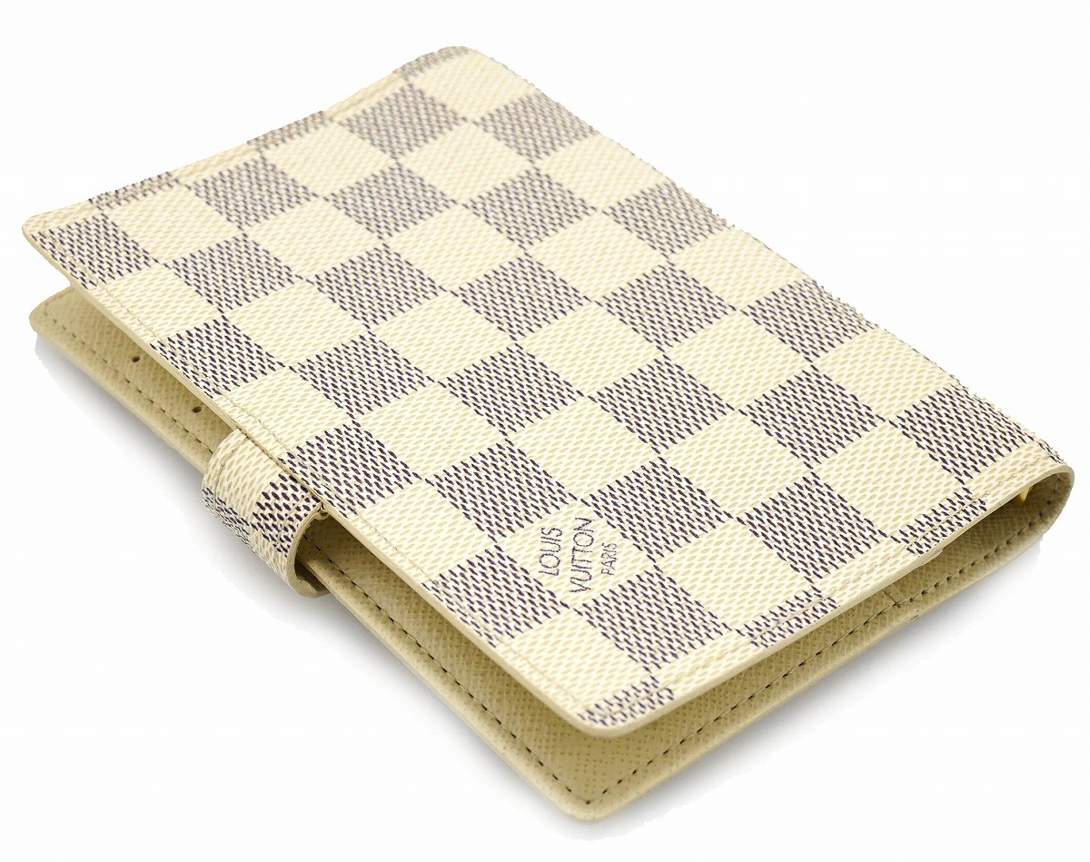 楽天市場】LOUIS VUITTON ルイ ヴィトン ダミエアズール アジェンダPM