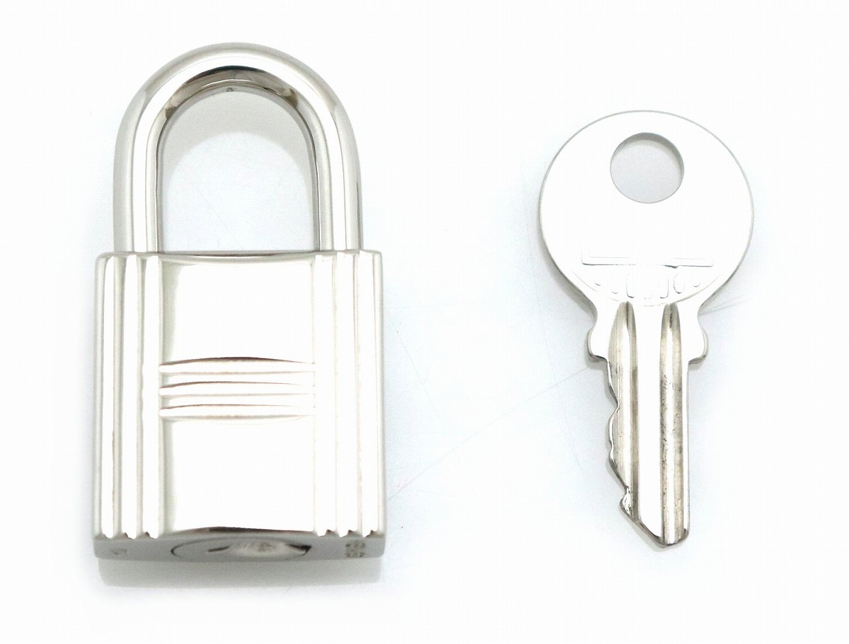 楽天市場】【新品仕上げ済】HERMES エルメス カデナ パドロック No.104