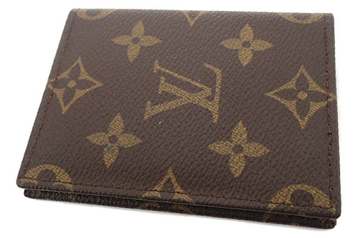 楽天市場】LOUIS VUITTON ルイ ヴィトン モノグラム カードケース 名刺