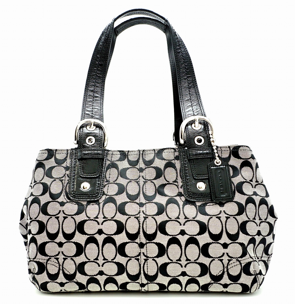 楽天市場】【バッグ】COACH コーチ シグネチャー ソーホー トート