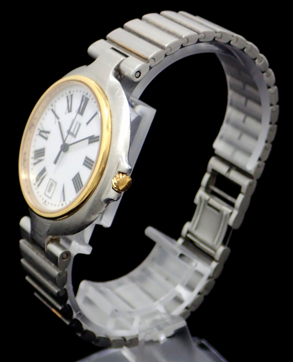 楽天市場】【ウォッチ】dunhill ダンヒル ミレニアム デイト ホワイト