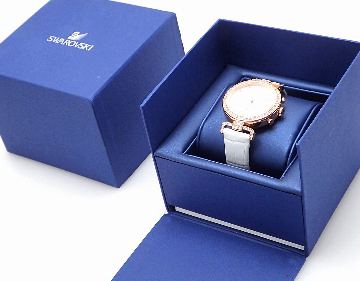 楽天市場】【未使用品】【ウォッチ】SWAROVSKI スワロフスキー エラ