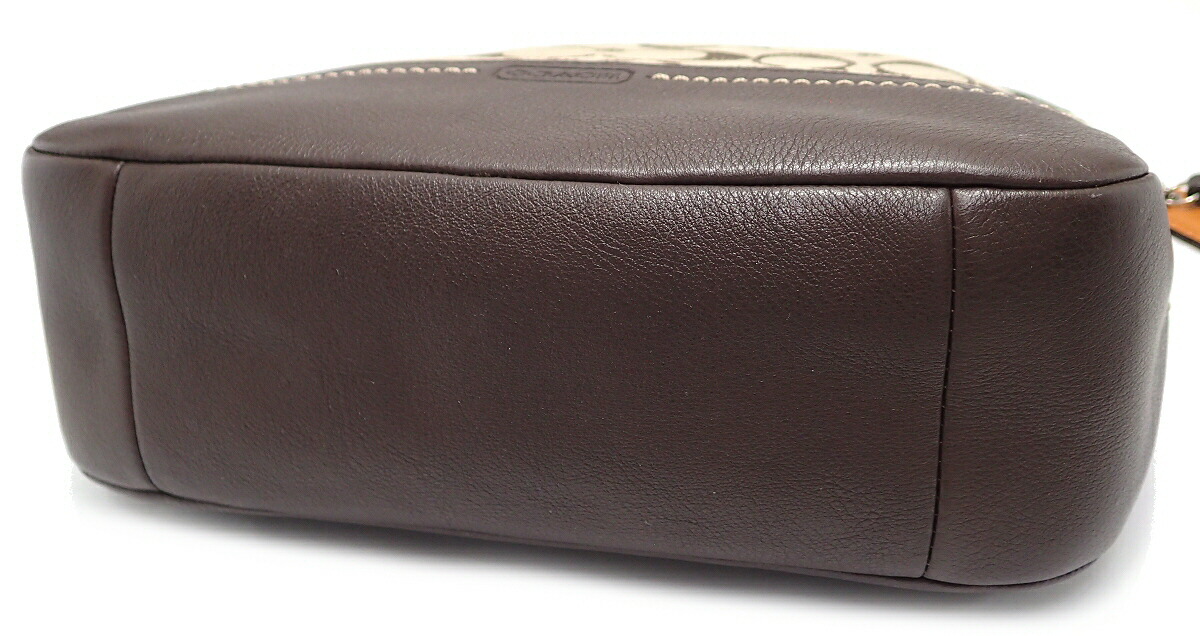 楽天市場】【バッグ】COACH コーチ シグネチャー レザー キャンバス