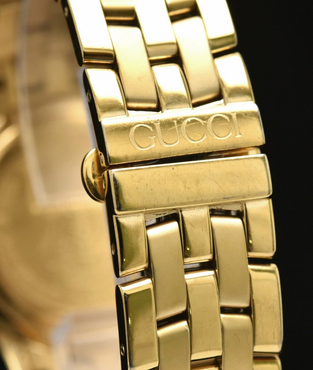 楽天市場】【ウォッチ】GUCCI グッチ デイト 黒文字盤 メンズ QZ