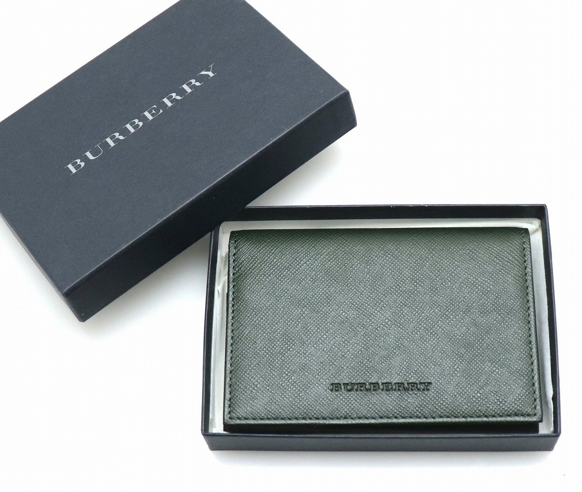 楽天市場】BURBERRY バーバリー レザー カードケース パスケース ID