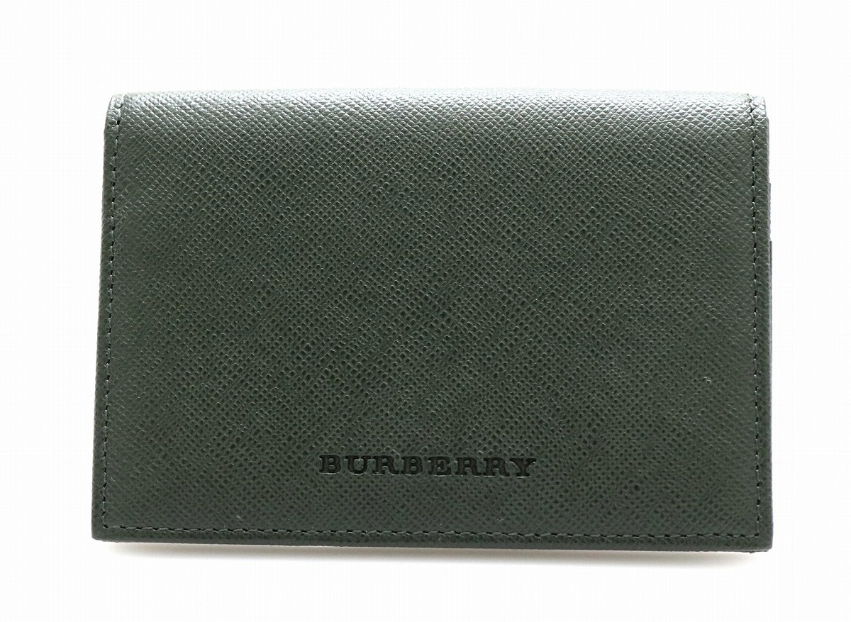 楽天市場】BURBERRY バーバリー レザー カードケース パスケース ID