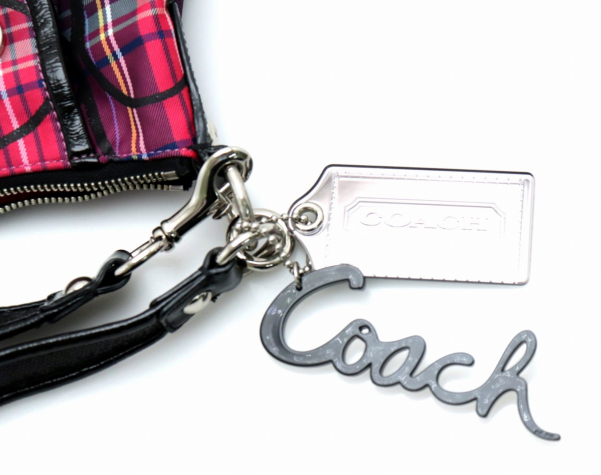 楽天市場】【バッグ】COACH コーチ チェック柄 ショルダーバッグ 2WAY