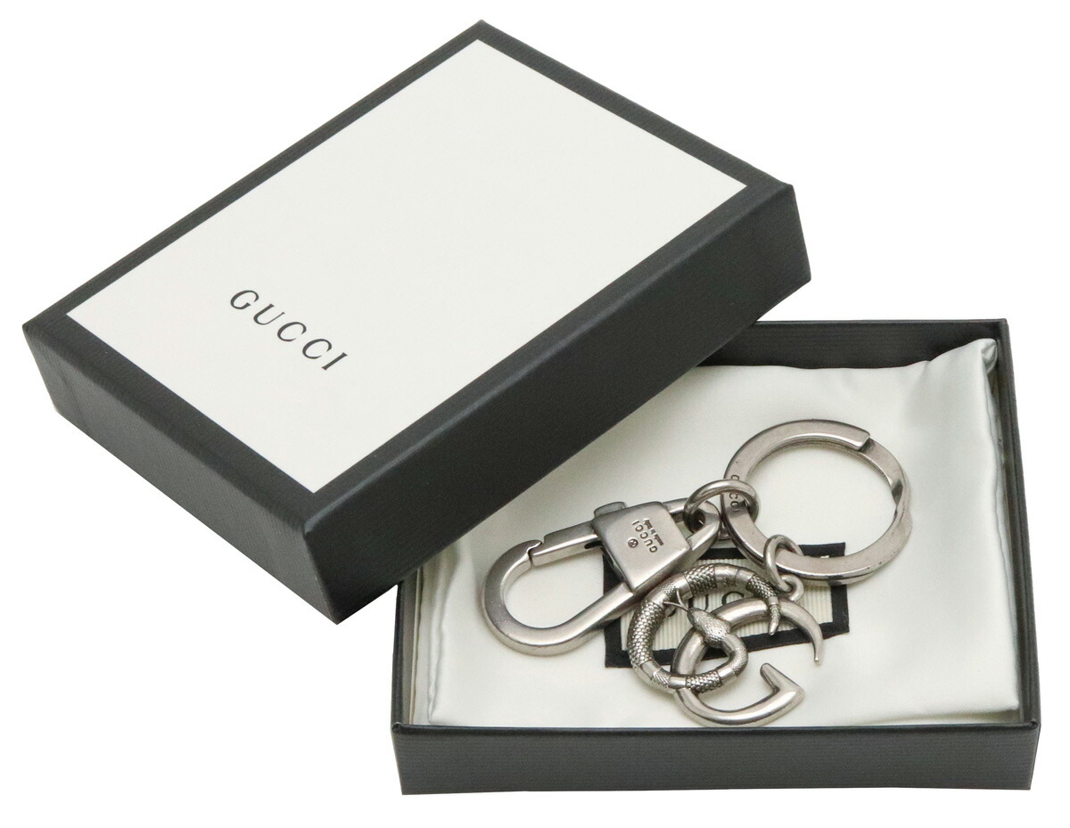 楽天市場】GUCCI グッチ スネーク&ダブルG キーチェーン 蛇 スネーク