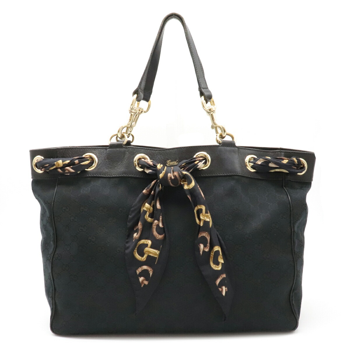 楽天市場】【バッグ】GUCCI グッチ GGキャンバス スカーフ付き トート